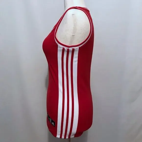 Adidas NWOT NBA Red and White Jersey Women M - Picture 6 of 11